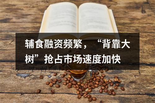 辅食融资频繁，“背靠大树”抢占市场速度加快