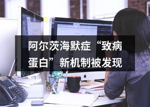 阿尔茨海默症“致病蛋白”新机制被发现