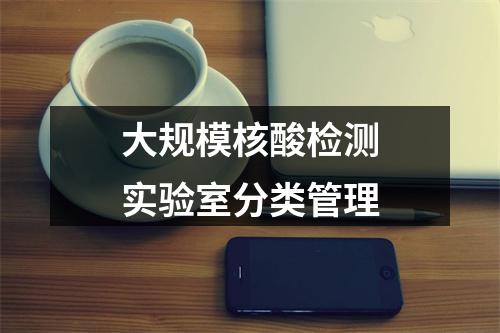 大规模核酸检测实验室分类管理