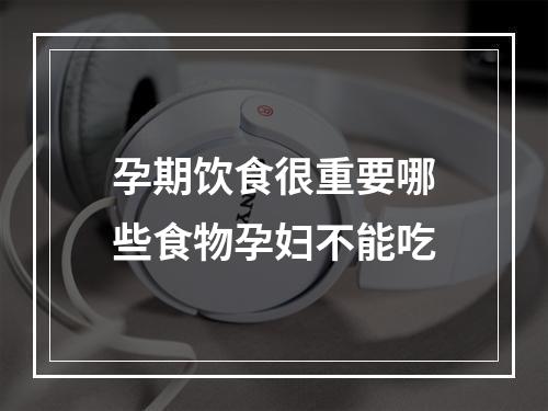 孕期饮食很重要哪些食物孕妇不能吃