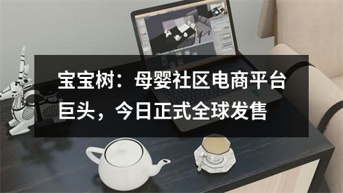 宝宝树：母婴社区电商平台巨头，今日正式全球发售