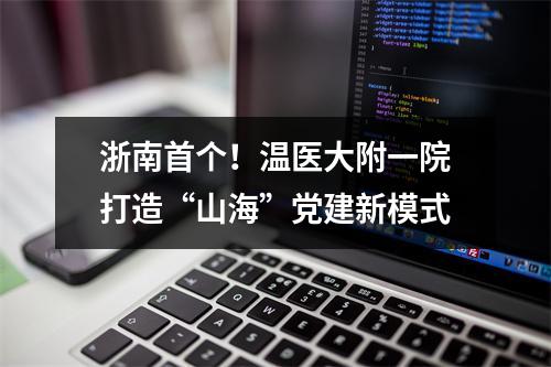 浙南首个！温医大附一院打造“山海”党建新模式